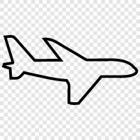 airplane, flying, travel, aviation icon svg