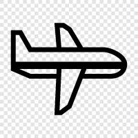 Airplane, Air travel, Transportation, Plane icon svg