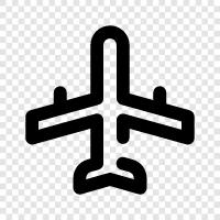 Flugzeug, Plan, fliegen, Fluggesellschaft symbol