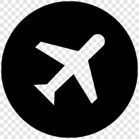 airplane, airliner, flying, take off icon svg