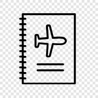 FlugzeugWartung, FlugzeugHandbuch, FlugzeugWartungshandbuch, FlugzeugBetriebshandbuch symbol