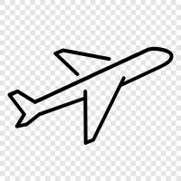 airplane, flying, aviation, airplane parts icon svg