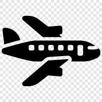 airplane, flying, take off, landing icon svg