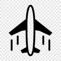 Flugzeug, fliegen, Luftfahrt, Jet symbol