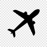 airplane, flying, travel, trip icon svg