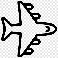 airplane, flying, airplanes, takeoff icon svg