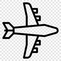 airplane, flying icon svg