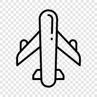 airplane, flight, travel, flying icon svg