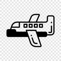 airplane, flight, travel, transportation icon svg