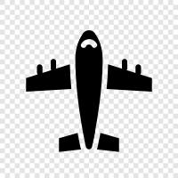 airplane, flying, air travel, sky icon svg