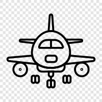 airplane, flying, flying machine, take off icon svg