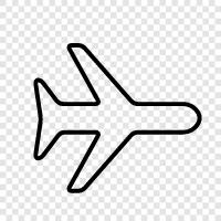 airplane, flying, aircraft, propeller icon svg