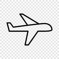 airplane, flying, travel, vacation icon svg