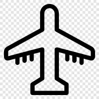 airplane, air travel, flying, Plane icon svg