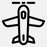 airplane, aircraft, flying, flying machine icon svg