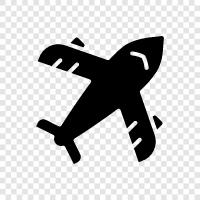 airplane, flying, travel, vacation icon svg