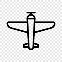 airplanes, pilot, flying, aviation icon svg