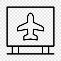 airport, travel, air, flying icon svg