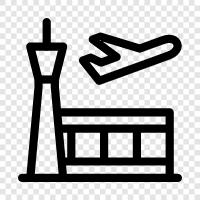 airport terminal, airport construction, airport design, airport security icon svg