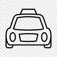 Airport, Ride, Cab, Rideshare icon svg