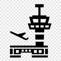 airport, travel, flights, arrivals icon svg