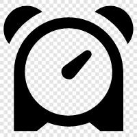 alarm clock, alarm system, security, fire icon svg