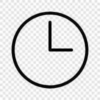 alarm clock, time, time zone, clock face icon svg