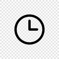 alarm clock, digital clock, analog clock, time icon svg