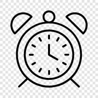Alarm Clocks, Clock, Digital Alarm Clock, Wake Up Al icon svg