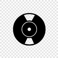 Album, Music, Record Store, Vinyl icon svg