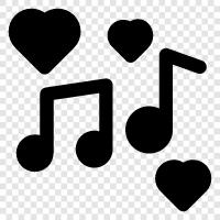 Album, Song, Artist, Music Videos icon svg