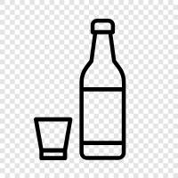 alcohol, Korean, refreshment, alcoholic beverage icon svg