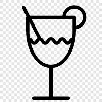 Alkohol, Spirituosen, Bier, Wein symbol