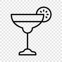 Alcohol, Drink, Martini Glass, Wine Glass icon svg