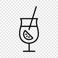 Alkohol, Trinken, Cocktail, Martini symbol