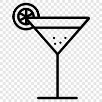 alcohol, cocktail, margarita, tequila sunrise icon svg