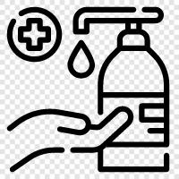 alcohol free, travel, hand gel, body wash icon svg