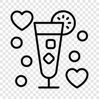 alcohol, cocktails, spirits, wine cocktails icon svg