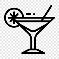 Alkohol, Bier, Wein, Cocktails symbol