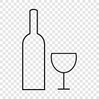 alcohol, beer, whisky, wine icon svg