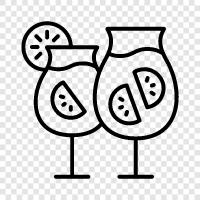 alcoholic, cocktail, drink, wine icon svg