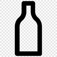 Alcoholic Beverage Bottle, Alcohol Bottle, Alcoholic Glass Bottle, Alcohol icon svg