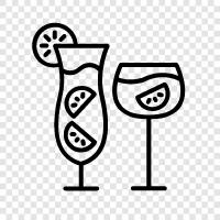 alcoholic drinks, cocktail, mixed drink, spirit icon svg