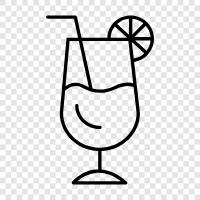 alkoholische Getränke, Cocktails, Wein, Bier symbol