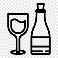 alcoholic, cocktail, mixed drink, wine icon svg