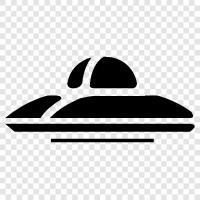 aliens, unidentified flying objects, flying saucers, space icon svg