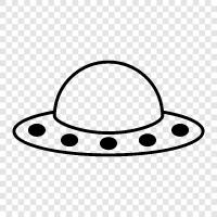 aliens, extraterrestrial, space, telescope icon svg