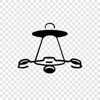 aliens, space, science, conspiracy icon svg