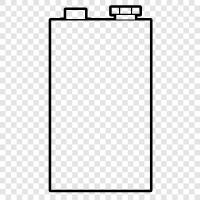 alkalisch, wiederaufladbar, Batterien, AA symbol