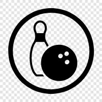 alley, ball, bowler, bowling icon svg